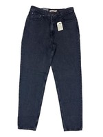 LEVIS 80s Mom Boyfriend Jeans High Waist Core Cotton Black 25 RRP115 BNWT