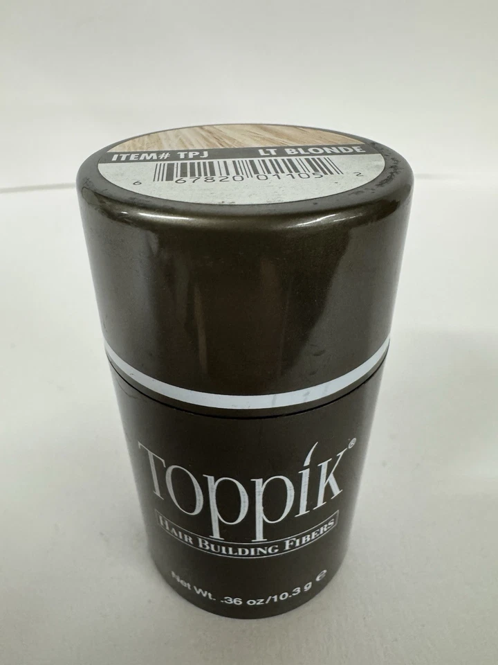 Fibras capilares Toppik rubio claro 0,36 oz/10,3 g Foto 4 de 4