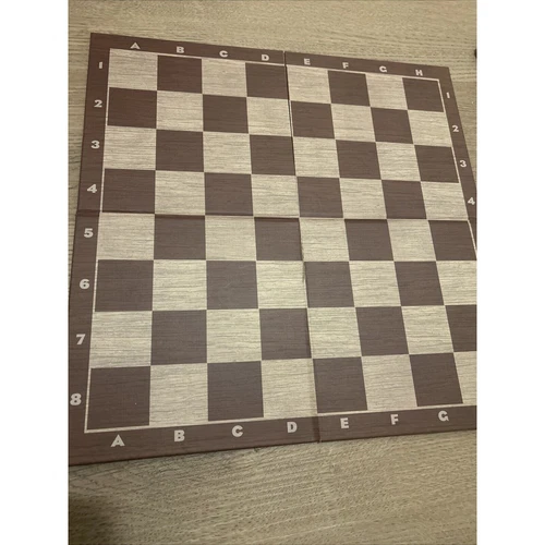 Juego Cardinal Chess Checkers Tic-Tac-Toe con tablero de juego completo de doble cara - Imagen 5 de 7