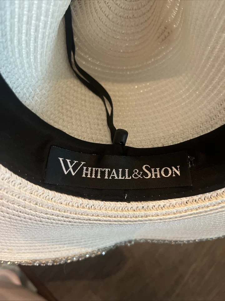 Sombrero de vaquero blanco Blingy  Foto 2 de 3