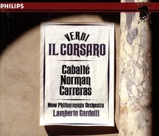 Verdi: Il Corsaro / Jessye Norman, José Carreras, Caballé (2 CDs, 1989, Philips)