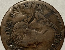 ERROR 1832 Nova Scotia Halfpenny Token! TOKEN DIE CLASH ERROR!