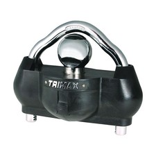 Trimax - Umax 100 - Trailer Lock For Hitch Dual Force Security - Trailer Hit...