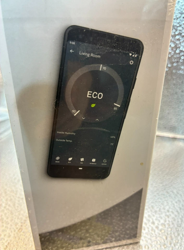 Google Nest Learning Thermostat 3rd Gen Smart WIFI Thermostat White - Image 4 of 4