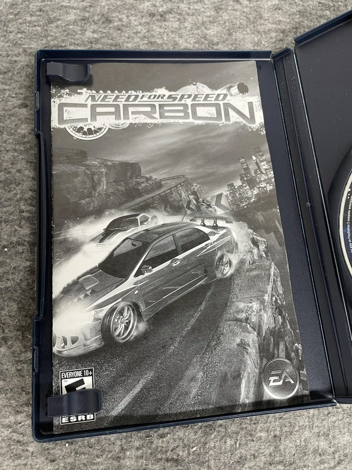 Need For Speed Carbon PlayStation 2 PS2 Complete CIB Racing Game Tested EA 2006 - Image 3 of 4