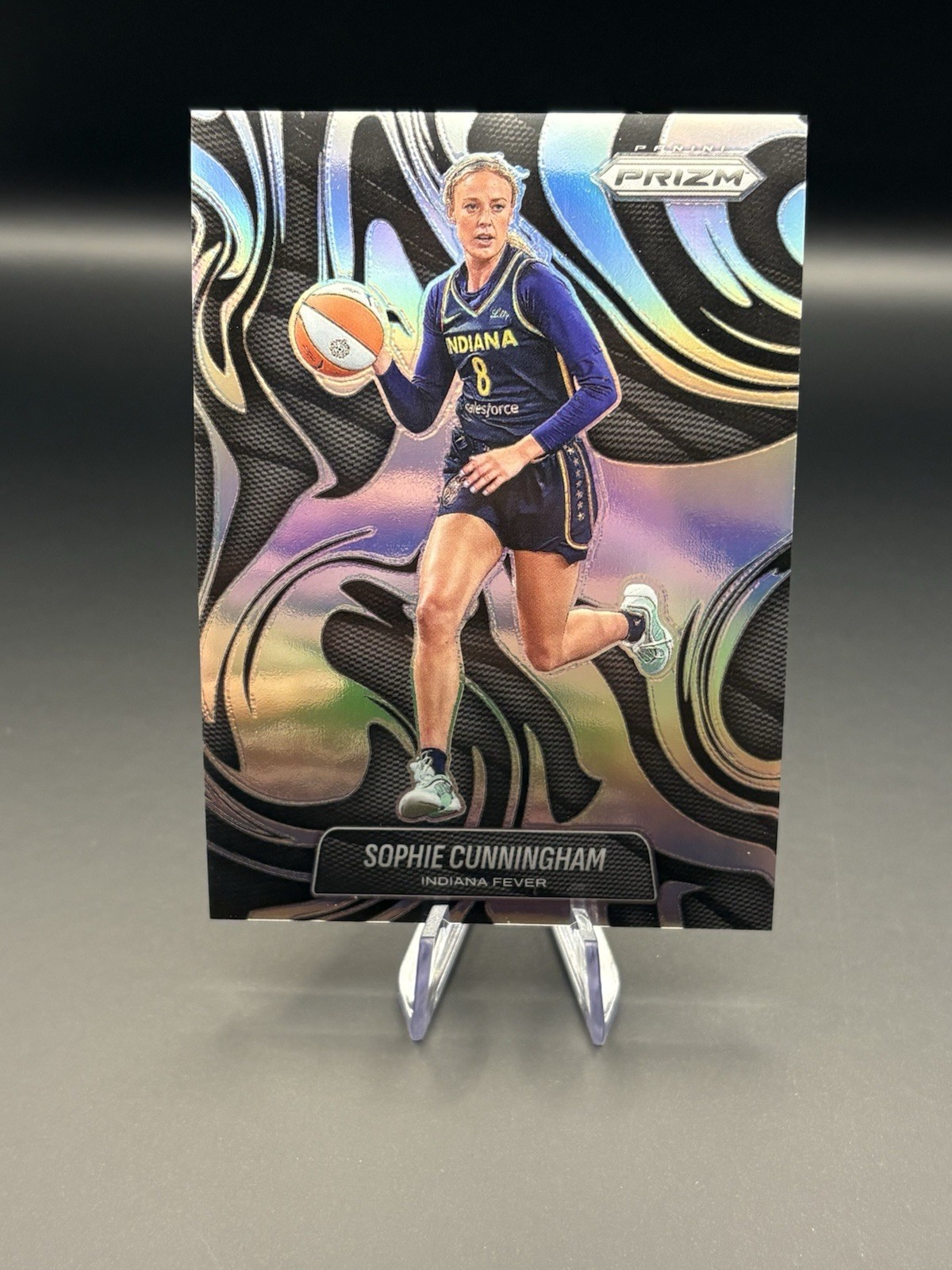 2025 Panini Prizm WNBA Sophie Cunningham #9 Abstract Case Hit SSP SIlver Prizm