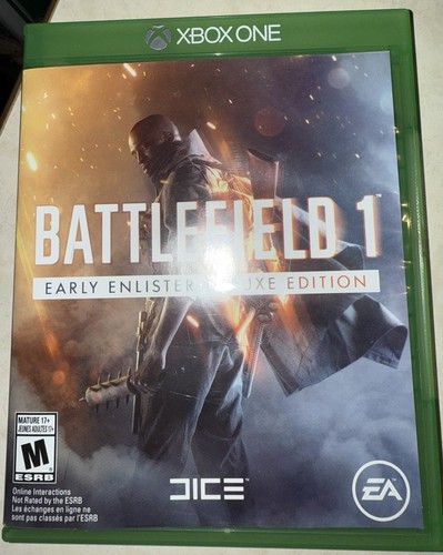 Microsoft XBOX ONE Battlefield 1 Early Enlister Deluxe Edition 2016 Tested EA