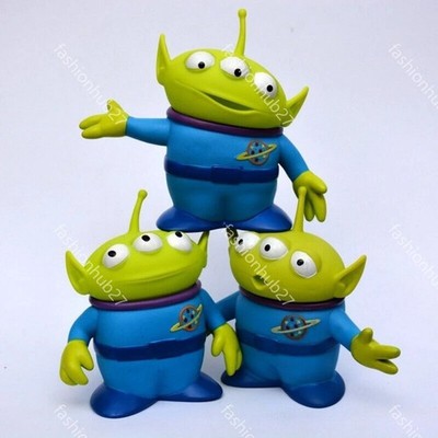 6 in Disney Pixar Toy Collection Space Aliens 3 Pack Xmas Gift, No Retail Box