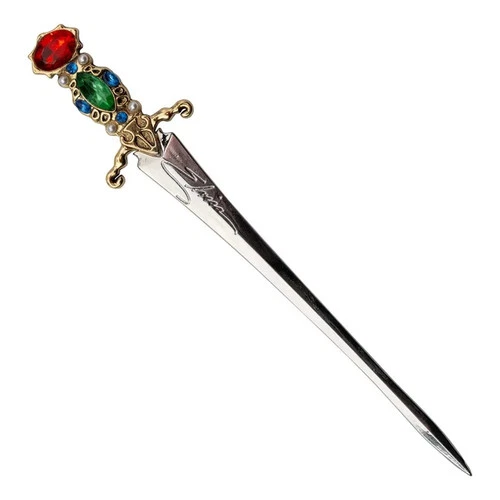 Kreepsville 666 Elvira Jeweled Dagger Metal Hair Stick Goth Glam Retro 80s Style - product listing photo