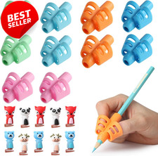 20PCS Pencil Grips for Kids Handwriting Pen Holders Finger Grippers Clips - US