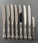 Chantilly by Gorham Sterling handle Set of 8 Dinner  Knives 9"