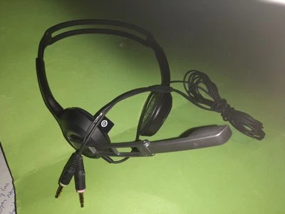 Sennheiser PC 230 Headphones mic Music Gaming Online meetings fastUKdispatch VGC