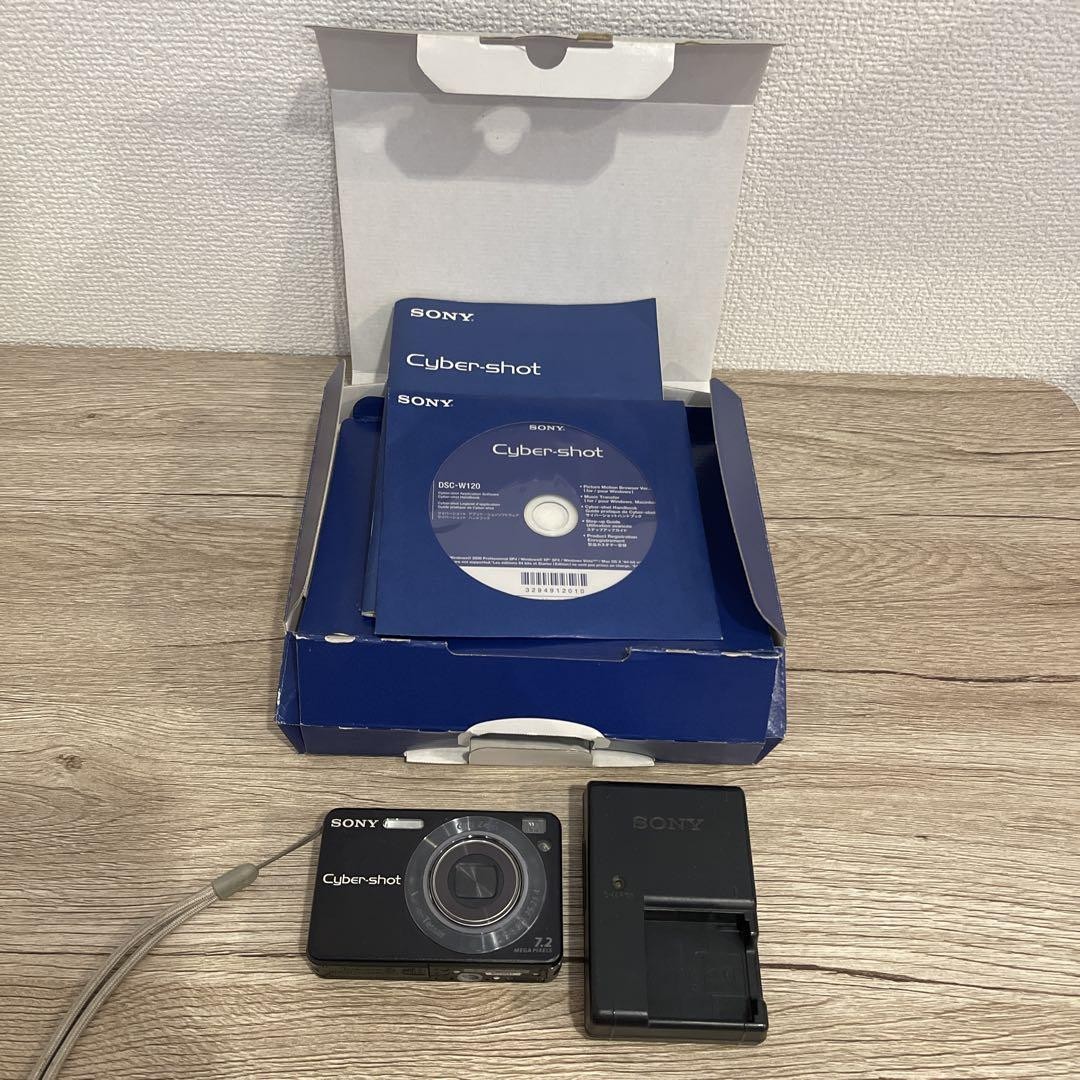 2868 SONY Cyber ??Shot Digital Camera DSC-W120 | eBay