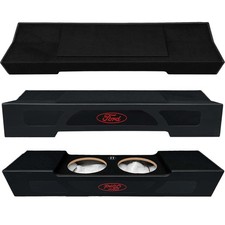 DUAL 12" SUBWOOFER ENCLOSURE BOX for 2009 FORD F150, 2017 F250/F350 SUPER CREW