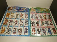 Temporary Tattoo Stickers Waterproof Arm Body Art Colorful Tattoos 2 Sheets
