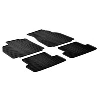 Set FußMatten Nach Maß Aus Gummi FüR Renault Thalia 2008-2014