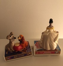 Disney VHS McDonald  s Happy Meal Toys Train Pocahontas Lady  Tramp Vintage Set