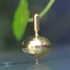 EDC Spinning Top Hand Spinner CNC Stainless Steel Brass Toys Gift Brief Design