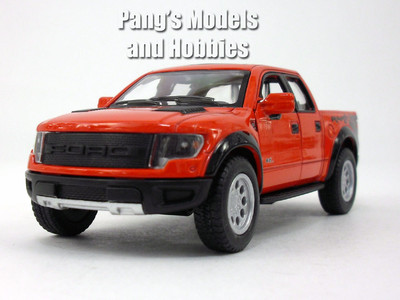 Ford F-150 SVT Raptor 1/46 Scale Diecast Metal Model by Kinsmart - RED SOLID