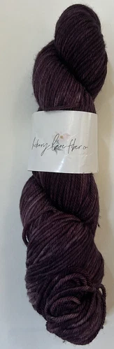 New Hickory Lane Fiber Co Indie Worsted 100% SW Merino Wool Yarn in Sugarplum - product listing photo