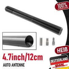 Auto Antenne 12cm Stabantenne Radio AM/FM Dachantenne inkl. + 3 Adaptern NEU