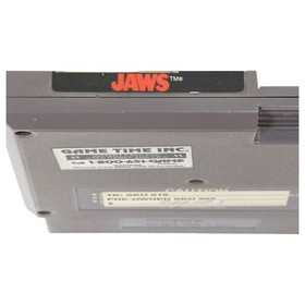 JAWS Rare 5 Screw Variant Nintendo NES Video Game CART ONLY Authentic Working