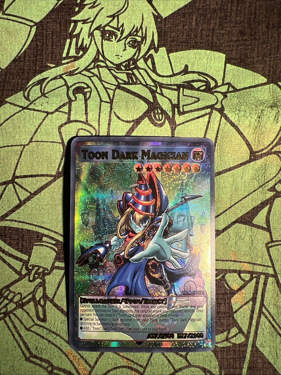 waifu yugioh decks TOON DARK MAGICIAN MINT/NM YUGIOH! Prismatic Waifu Dark Magician Girl