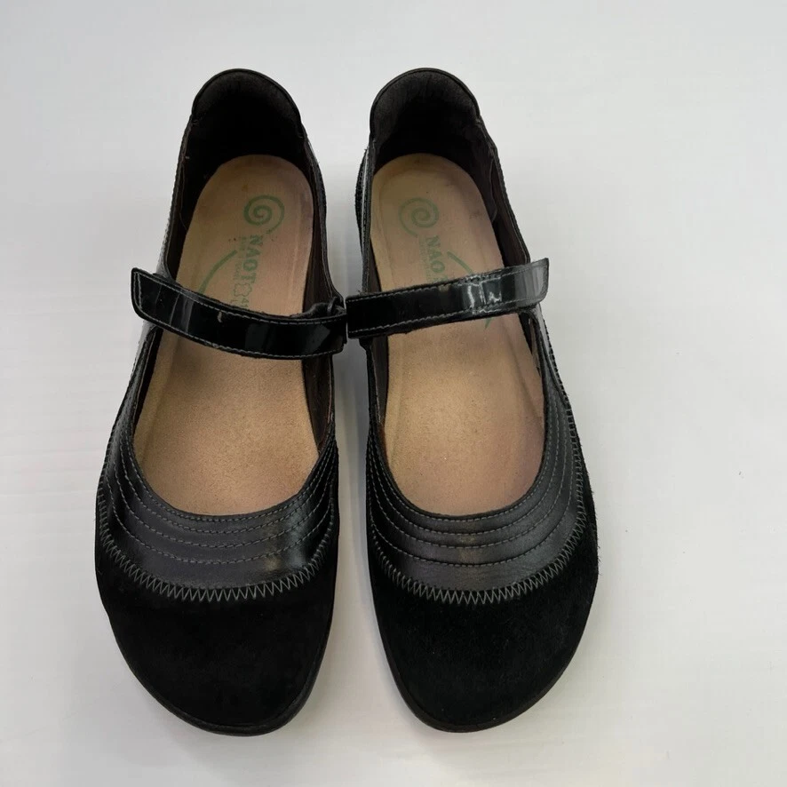 Zapato Naot Mujer 10 Koru Kirie MaryJane Cuero Gamuza Plano Ortopédico Trabajo Fiesta Ir Foto 2 de 4