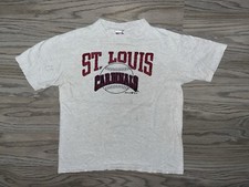Vintage 90  s MLB St. Louis Cardinals Logo T-Shirt Men Sz L Bike Brand 1993 USA