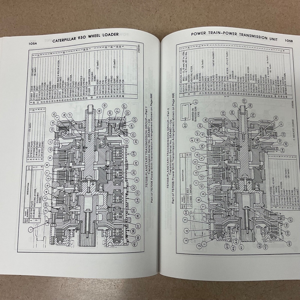 CAT Caterpillar 930 PARTS MANUAL BOOK CATALOG LIST WHEEL LOADER sn