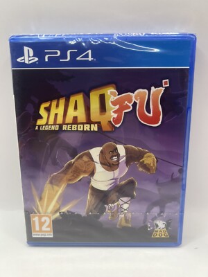 SHAQ FU A LEGEND REBORN Sony Playstation 4 Ps4 Spiel Brandneu Factory Sealed