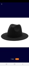 Fedora Hat, Men, Women, Unisex Hat, Panama Style, Jazz Hat, Cowboy