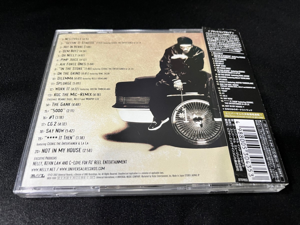 Nelly Nellyville Japan OBI CD (Universal 2002) Hip Hop 2000s UICU