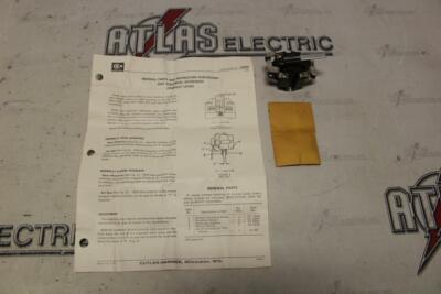 CUTLER HAMMER 10923H7A Electrical Interlock DC Unit Type 2 Normally Open Straigh