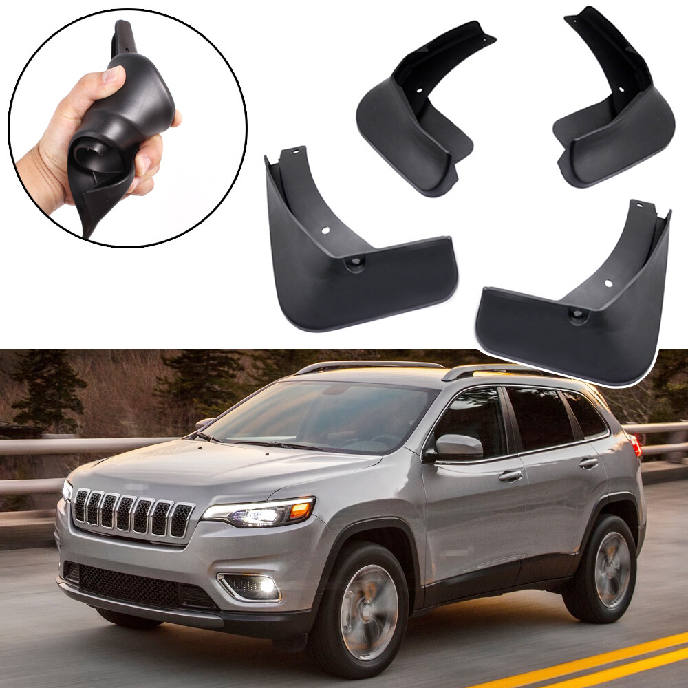 2019-2022 Jeep Cherokee Mud Flaps Splash Guards Set of 4