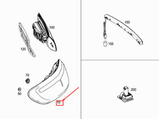 MERCEDES-BENZ E-Coupe C238 Rücklicht hinten rechts RHD A2389062101 NEU ORIGINAL