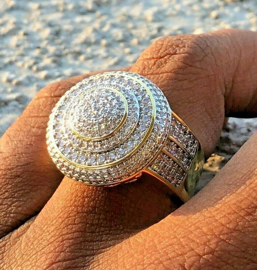 Gedeeltelijk Vermelding Stap Men's Bling 8ct Cz Iced Pinky RING 14k Gold Finish ICY HIP-HOP Pinkie Size 6-12 | eBay Gedeeltelijk Vermelding Stap Men's Bling 8ct Cz Iced Pinky RING 14k Gold Finish ICY HIP-HOP Pinkie Size 6-12 | eBay