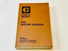 OEM Factory Caterpillar Cat Parts Book Manual Catalog Motor Grader No. 14G 96U