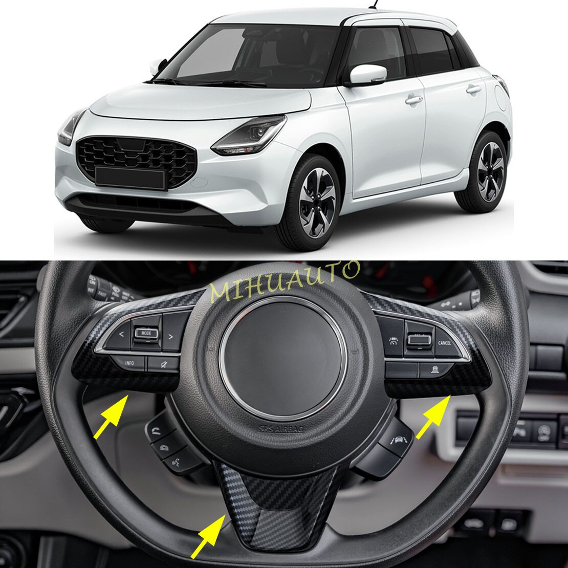 2024 Suzuki Swift Interior