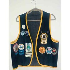 Vintage RA  s Patch Camp Counselor Vest