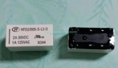 5pcs HFD2-005-S-L2-D HFD2/005-S-L2-D 5VDC HONGFA 10pins Relay