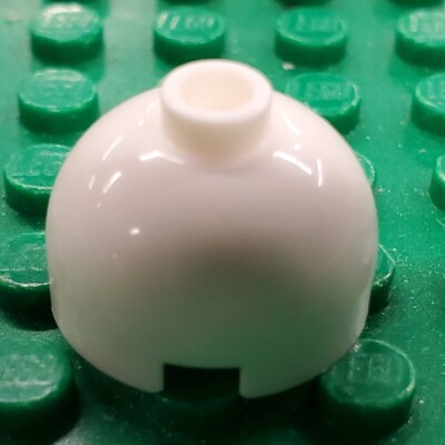 Lego Part 30367 Brick Round 2 x 2 Dome Top White