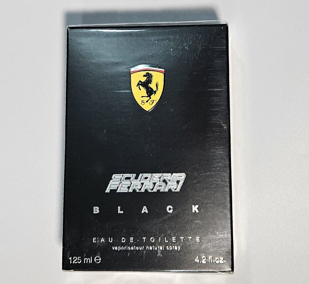 Scuderia Ferrari Black Eau De Toilette 4.2 floz 125 ml | eBay