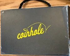 Coinhole Mini Tabletop Game With Carrying Case. Tailgating Indoor/Outdoor 