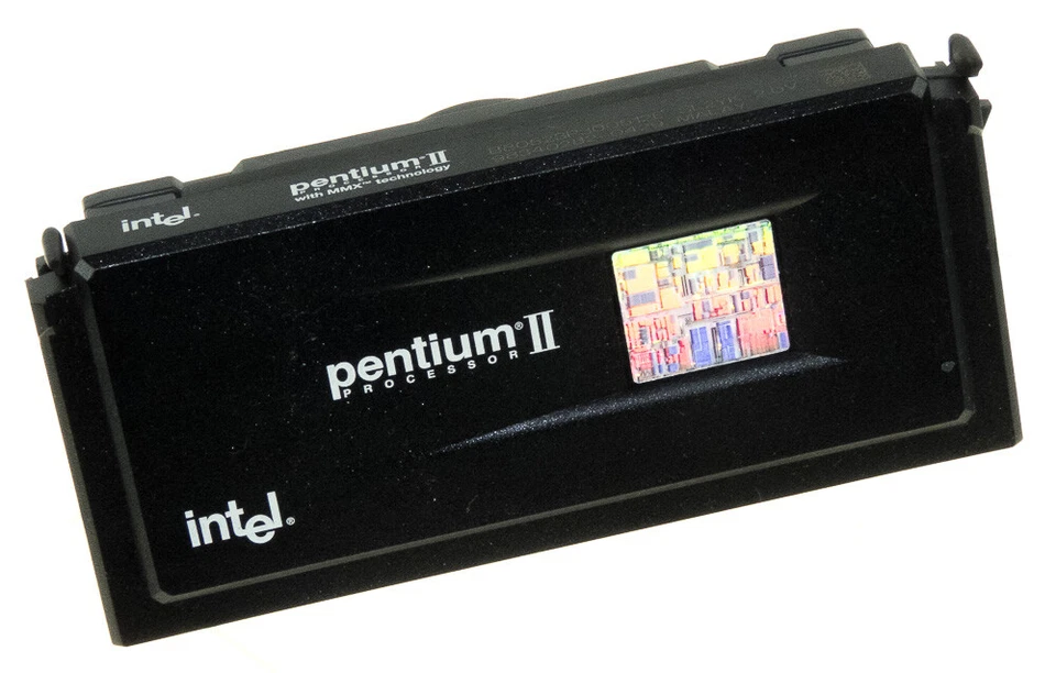 INTEL PENTIUM II SL2YK 300MHZ SLOT1 + REFROIDISSEUR - Photo 2/2