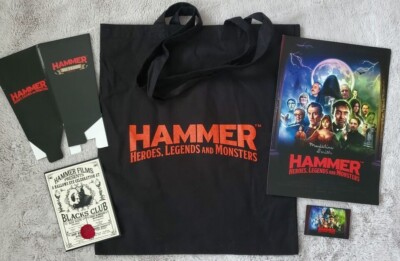 HAMMER 90TH ANNIVERSARY PREMIERE VIP TICKET/GOODY BAG/MADELINE SMITH AUTOGRAMM