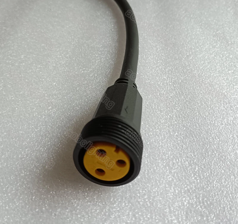 IP65 6.5ft Waterproof LED Par Can Lights power cable outdoor Lighting DMX Cable - Image 4 of 4