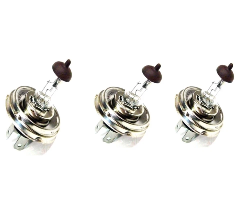 3 x 6V 35/35W H4 P45T Watt Birne Lampe Glühlampe SIMSON MZ Jawa Ural Dnepr Robur