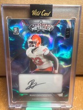 Ruke Orhorhoro Auto 1/1 Rookie Defensive Tackle American Metallix by wildcard