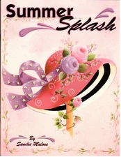 Summer Splash Sandra Malone Acrylic Decorative Painting Pattern Book